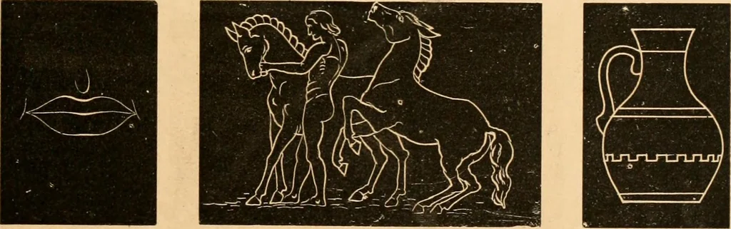 An illustration from Self-instructor : the child's first drawing book, containing all the pictures on Andrews' noiseless drawing slates for schools and families., 1878, leaf 24