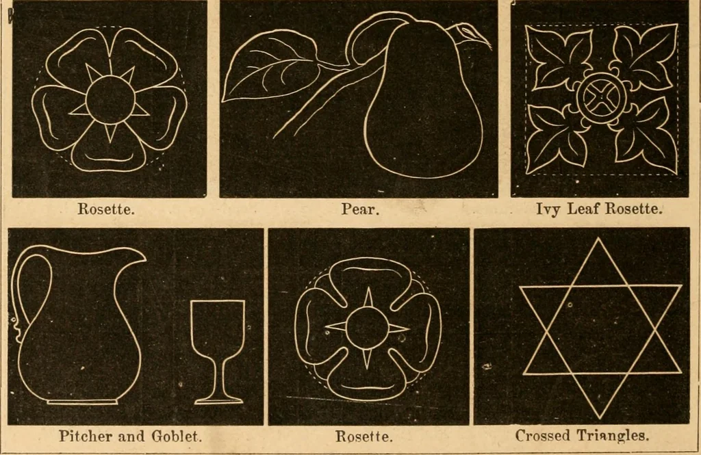 An illustration from Self-instructor : the child's first drawing book, containing all the pictures on Andrews' noiseless drawing slates for schools and families., 1878, leaf 9