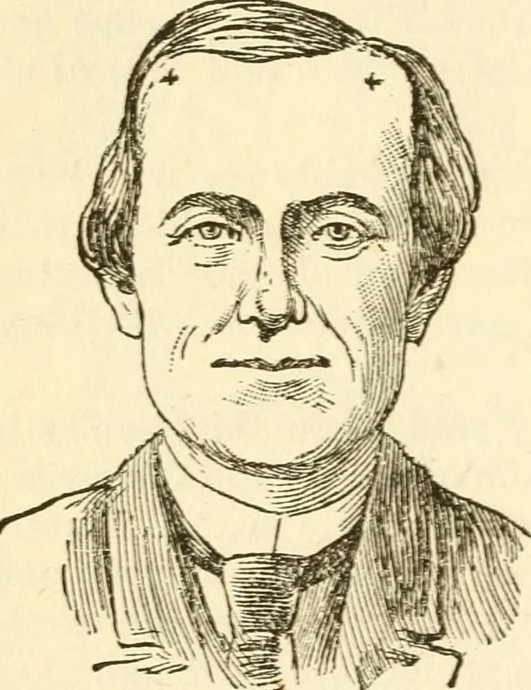An illustration from The self-instructor in phrenology and physiology; with over one hundred new illustrations, including a chart for the use of practical phrenologists, 1890, leaf 153