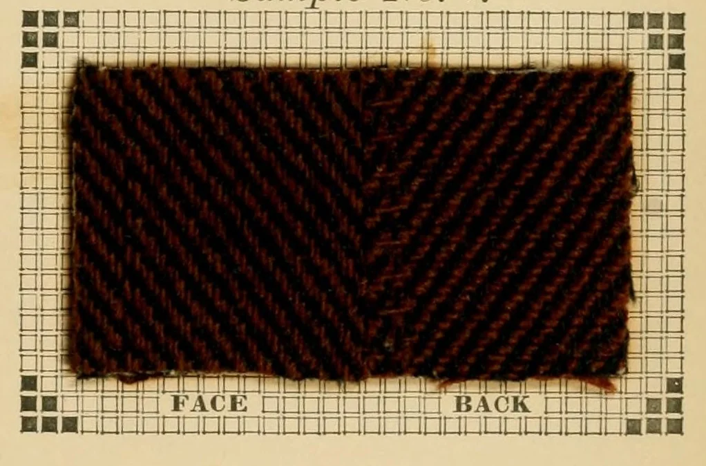 An illustration from The self-instructor in textile designing;, 1890, leaf 121