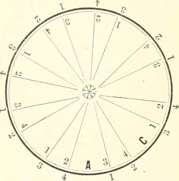 An illustration from Self-instructor in the art of hair work, dressing hair, making curls, switches, braids, and hair jewelry of every description, 1867, leaf 116