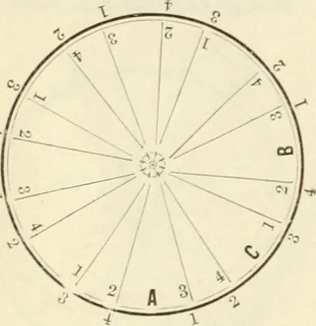 An illustration from Self-instructor in the art of hair work, dressing hair, making curls, switches, braids, and hair jewelry of every description, 1867, leaf 117