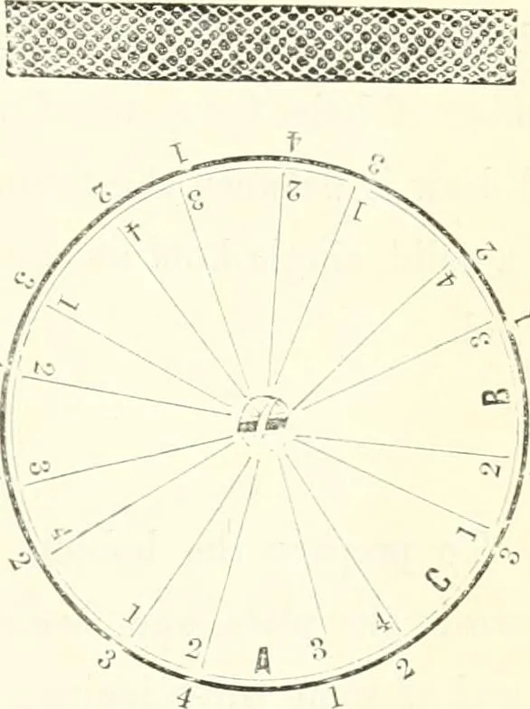 An illustration from Self-instructor in the art of hair work, dressing hair, making curls, switches, braids, and hair jewelry of every description, 1867, leaf 124
