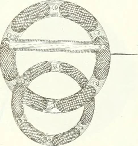 An illustration from Self-instructor in the art of hair work, dressing hair, making curls, switches, braids, and hair jewelry of every description, 1867, leaf 154