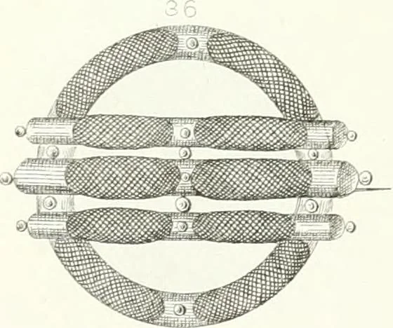 An illustration from Self-instructor in the art of hair work, dressing hair, making curls, switches, braids, and hair jewelry of every description, 1867, leaf 154