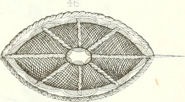 An illustration from Self-instructor in the art of hair work, dressing hair, making curls, switches, braids, and hair jewelry of every description, 1867, leaf 158