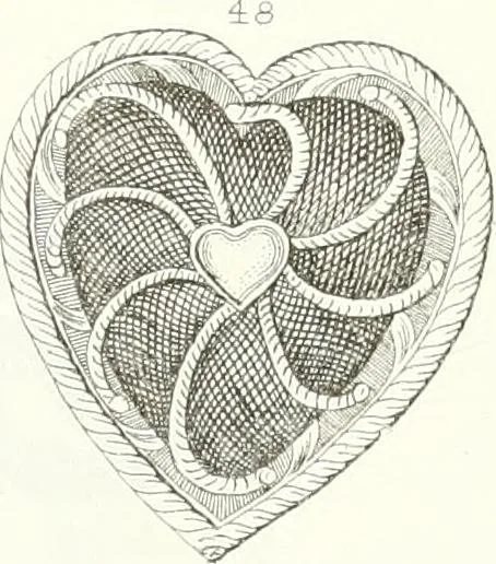 An illustration from Self-instructor in the art of hair work, dressing hair, making curls, switches, braids, and hair jewelry of every description, 1867, leaf 158