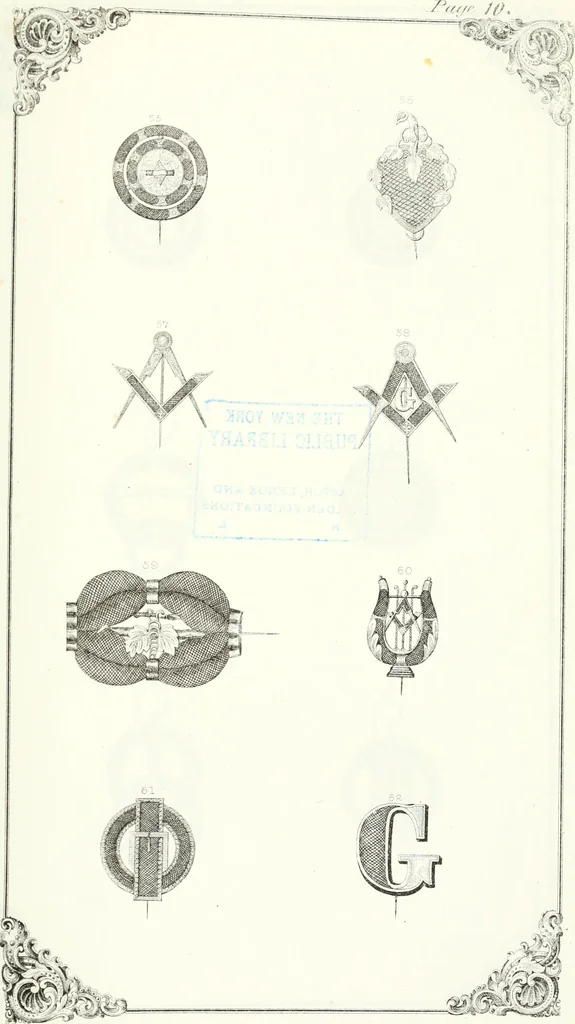 An illustration from Self-instructor in the art of hair work, dressing hair, making curls, switches, braids, and hair jewelry of every description, 1867, leaf 162