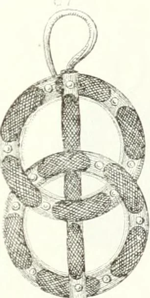An illustration from Self-instructor in the art of hair work, dressing hair, making curls, switches, braids, and hair jewelry of every description, 1867, leaf 164