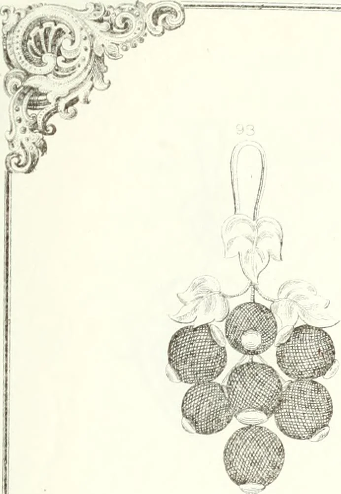 An illustration from Self-instructor in the art of hair work, dressing hair, making curls, switches, braids, and hair jewelry of every description, 1867, leaf 174