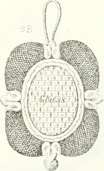 An illustration from Self-instructor in the art of hair work, dressing hair, making curls, switches, braids, and hair jewelry of every description, 1867, leaf 174