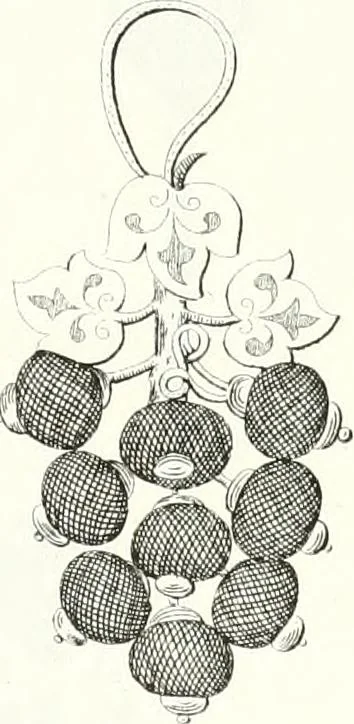 An illustration from Self-instructor in the art of hair work, dressing hair, making curls, switches, braids, and hair jewelry of every description, 1867, leaf 180