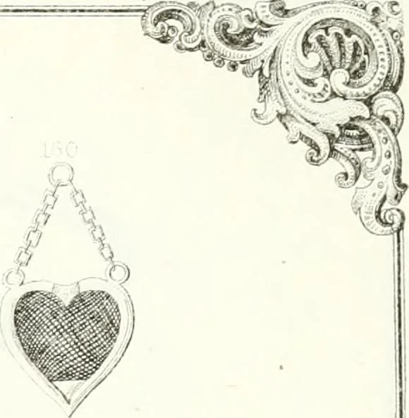 An illustration from Self-instructor in the art of hair work, dressing hair, making curls, switches, braids, and hair jewelry of every description, 1867, leaf 190