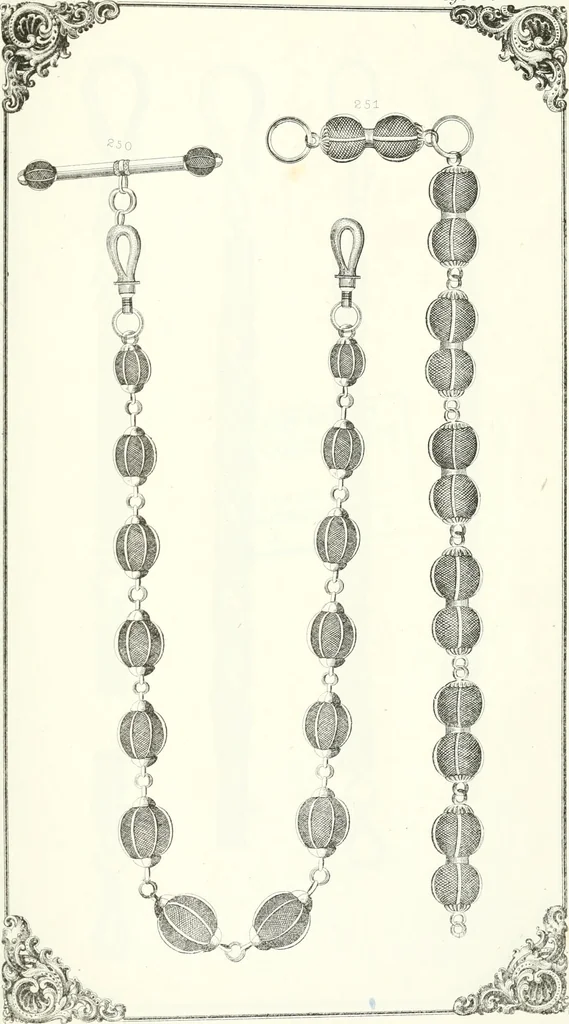 An illustration from Self-instructor in the art of hair work, dressing hair, making curls, switches, braids, and hair jewelry of every description, 1867, leaf 214