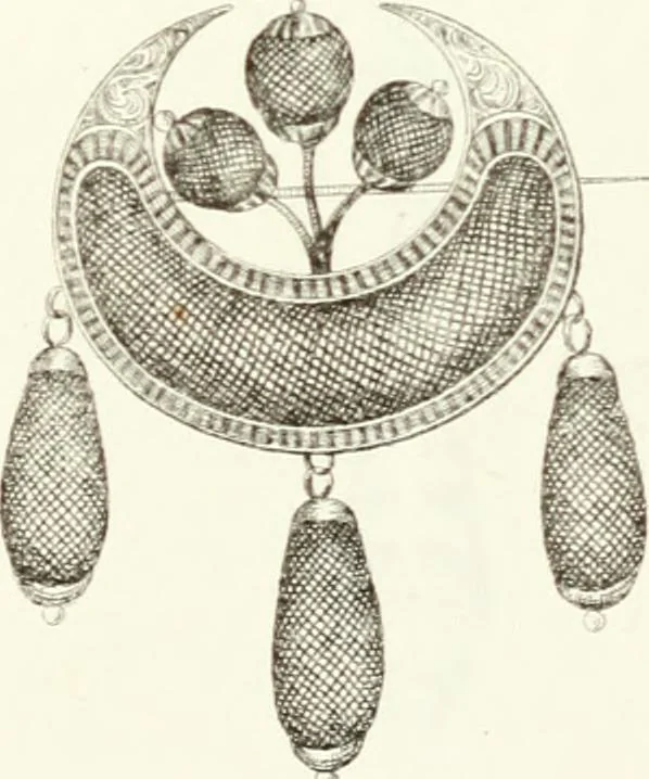 An illustration from Self-instructor in the art of hair work, dressing hair, making curls, switches, braids, and hair jewelry of every description, 1867, leaf 240
