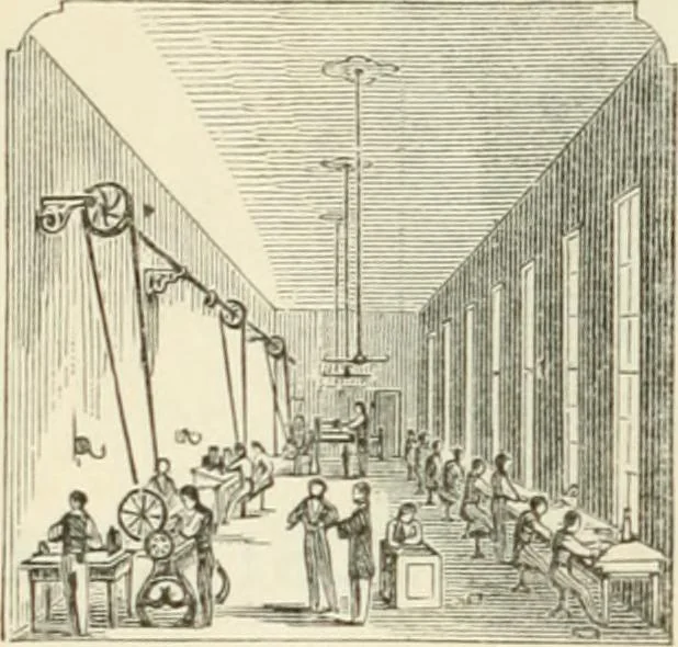 An illustration from Self-instructor in the art of hair work, dressing hair, making curls, switches, braids, and hair jewelry of every description, 1867, leaf 273