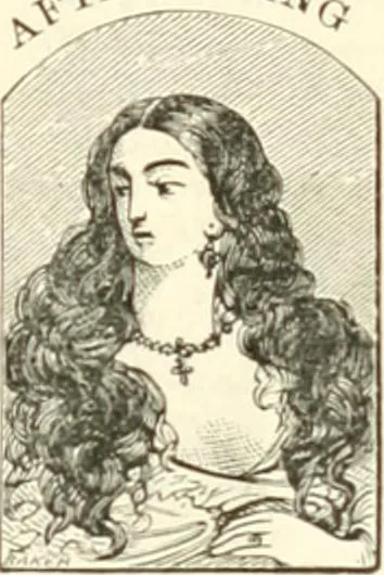 An illustration from Self-instructor in the art of hair work, dressing hair, making curls, switches, braids, and hair jewelry of every description, 1867, leaf 276