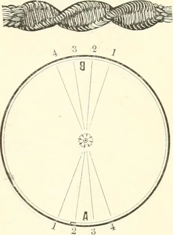 An illustration from Self-instructor in the art of hair work, dressing hair, making curls, switches, braids, and hair jewelry of every description, 1867, leaf 40