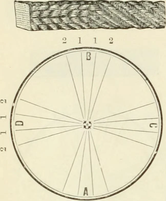 An illustration from Self-instructor in the art of hair work, dressing hair, making curls, switches, braids, and hair jewelry of every description, 1867, leaf 49