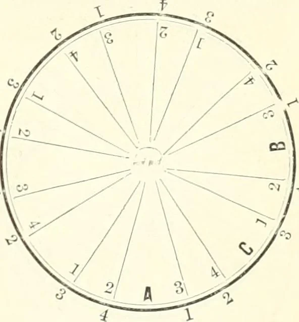An illustration from Self-instructor in the art of hair work, dressing hair, making curls, switches, braids, and hair jewelry of every description, 1867, leaf 98