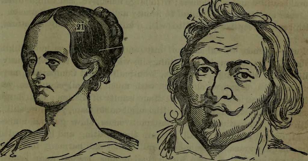 An illustration from The self-instructor in phrenology and physiology : with over one hundred new illustrations, including a chart for the use of practical phrenologists., 1890, leaf 138