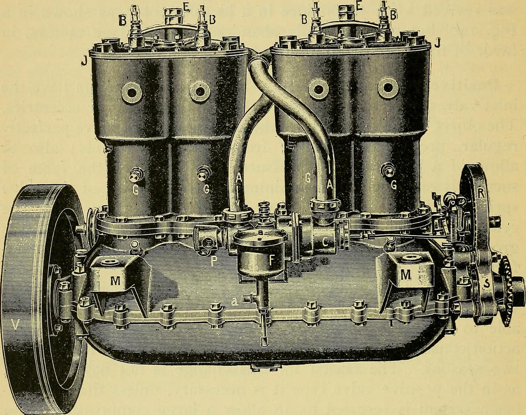 An illustration from Self-propelled vehicles; a practical treatise on the theory, construction, operation, care and management of all forms of automobiles, 1906, leaf 333