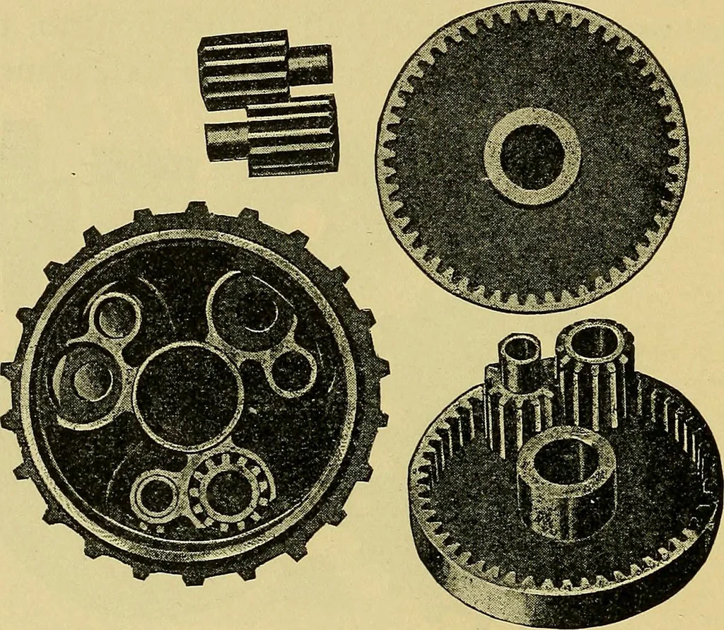 An illustration from Self-propelled vehicles; a practical treatise on the theory, construction, operation, care and management of all forms of automobiles, 1906, leaf 43