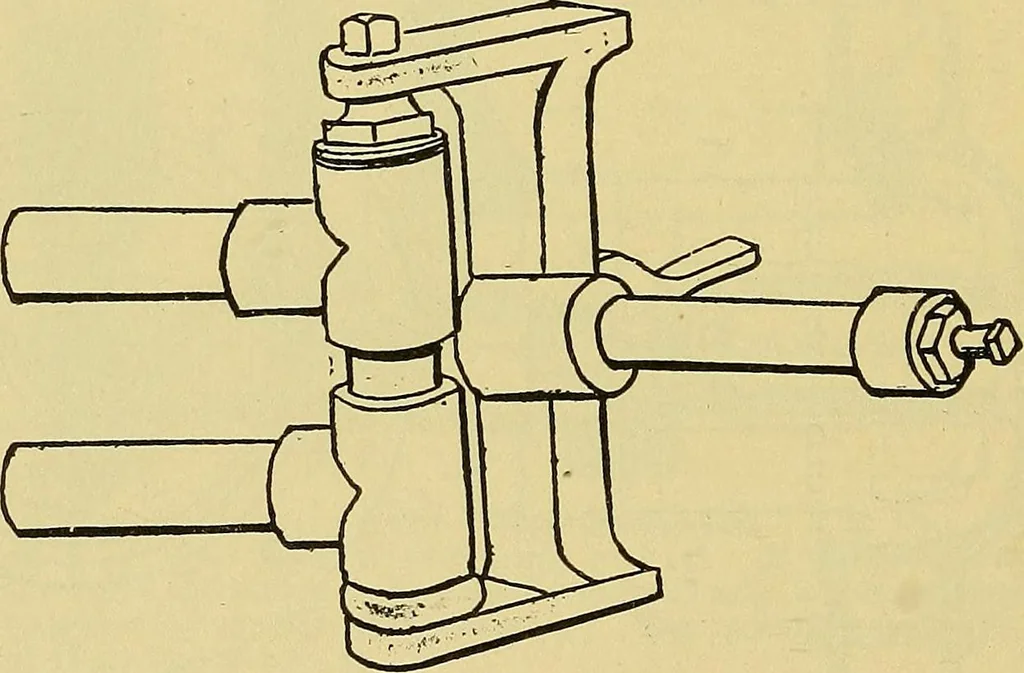An illustration from Self-propelled vehicles; a practical treatise on the theory, construction, operation, care and management of all forms of automobiles, 1906, leaf 57