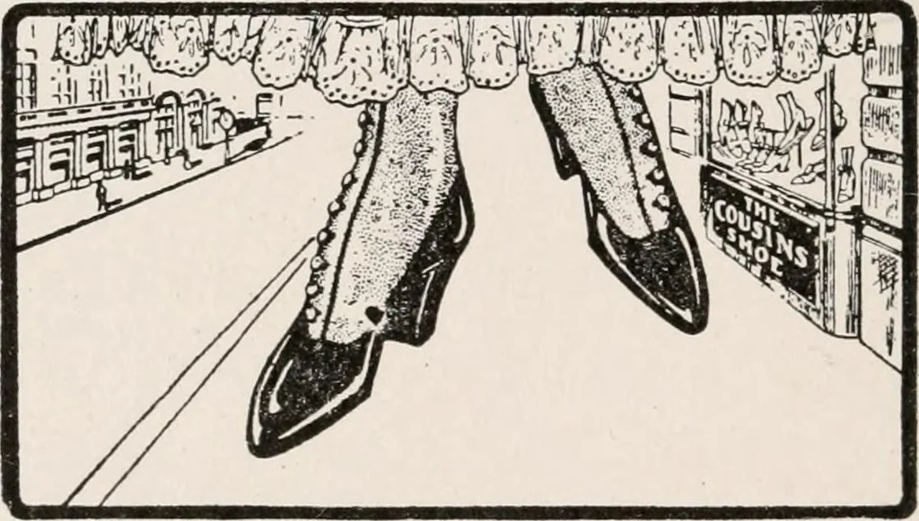 An illustration from Advertising and selling; principles of appeal and response, 1920, leaf 127