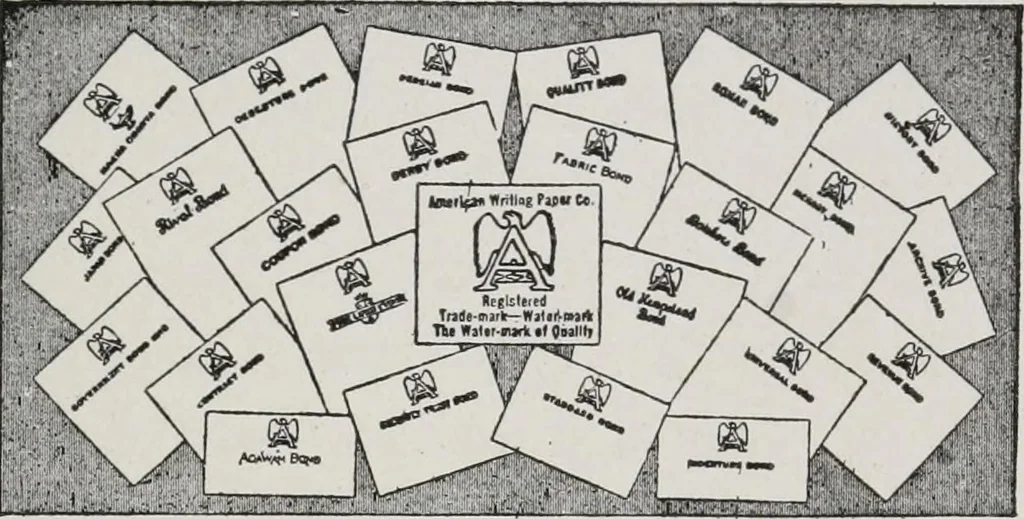 An illustration from Advertising and selling; principles of appeal and response, 1920, leaf 54