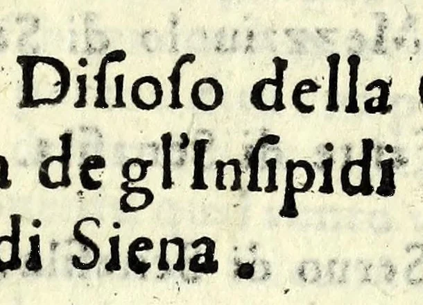 An illustration from Senafila : comedia pastorale, 1587, leaf 9