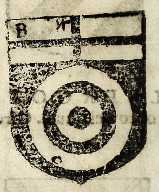 An illustration from Senatori fiorentini, 1665, leaf 16