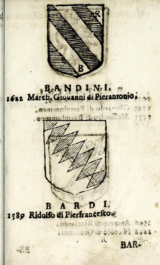 An illustration from Senatori fiorentini, 1665, leaf 23