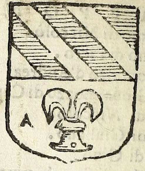 An illustration from Senatori fiorentini, 1665, leaf 32