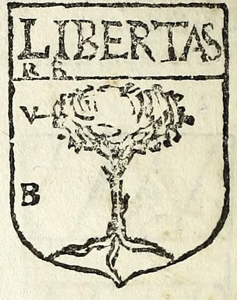 An illustration from Senatori fiorentini, 1665, leaf 38