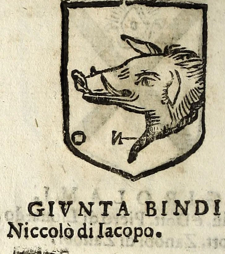An illustration from Senatori fiorentini, 1665, leaf 46