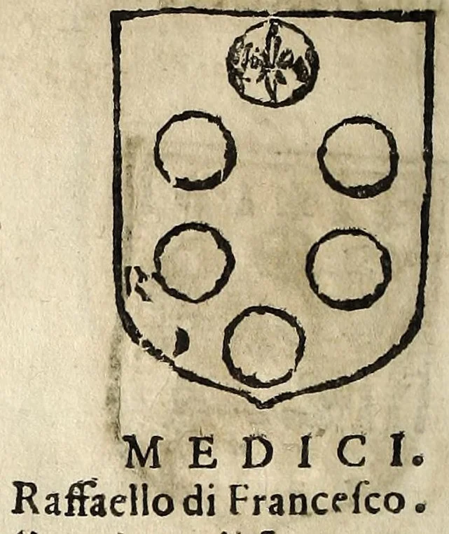 An illustration from Senatori fiorentini, 1665, leaf 56