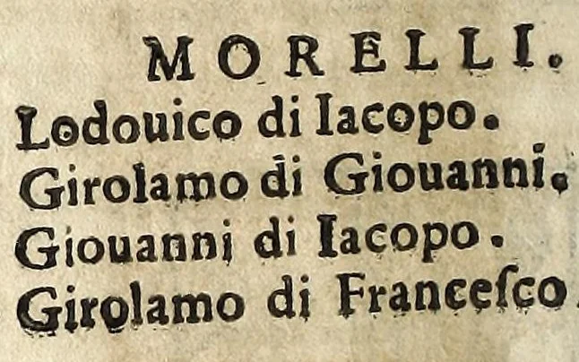 An illustration from Senatori fiorentini, 1665, leaf 58