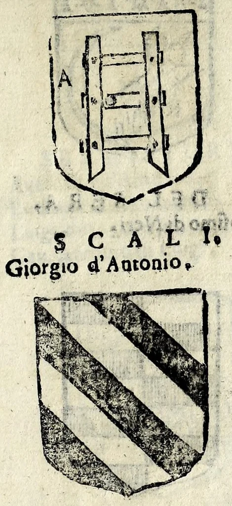 An illustration from Senatori fiorentini, 1665, leaf 77