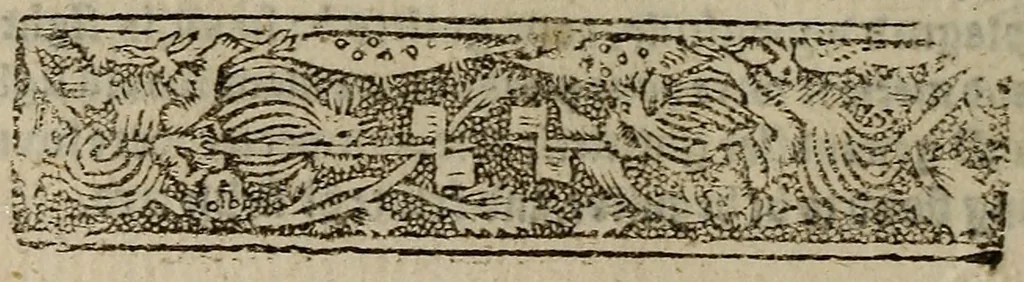 An illustration from Seneca his tenne tragedies, 1581, leaf 87