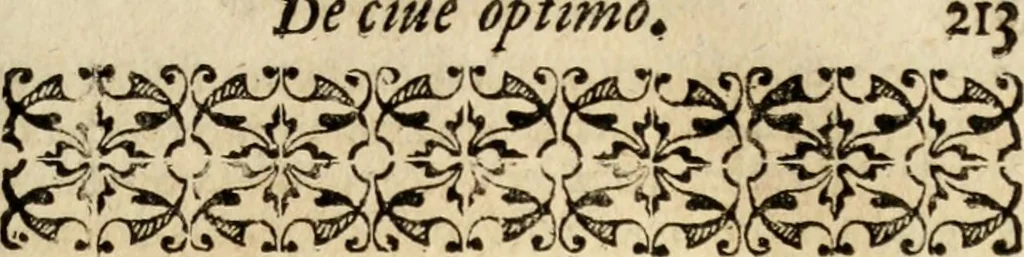 An illustration from Senensis de regno et regis institvtione libri IX ad Alphonsvm Aragonivm inclytvm acce leberrimum Calabriae Ducem scripti... Editio postrema, 1594, leaf 910