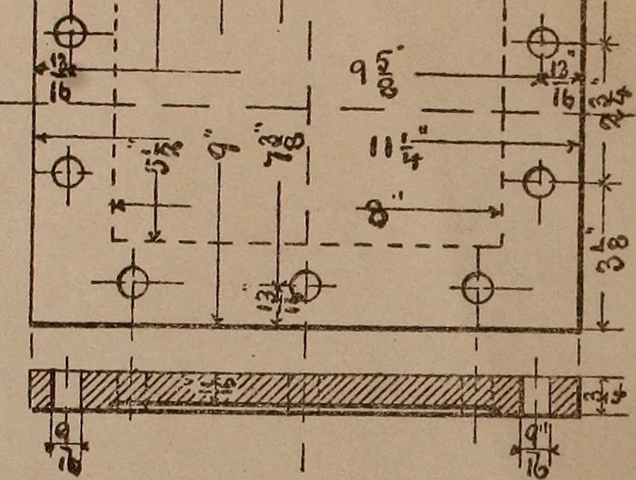 An illustration from Senior course in mechanical drawing, 1897, leaf 160