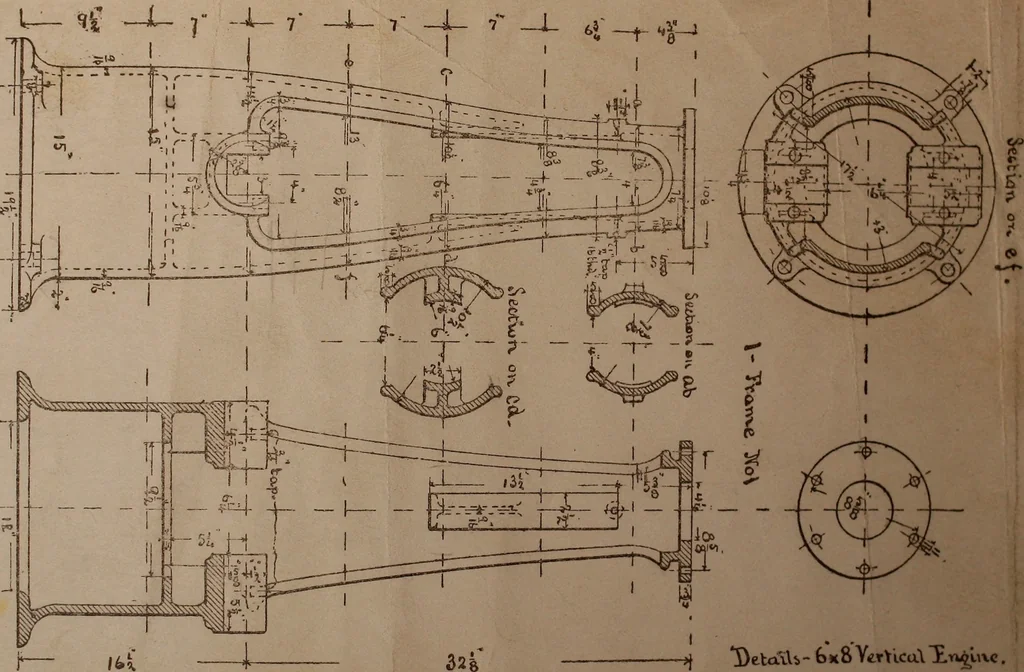 An illustration from Senior course in mechanical drawing, 1897, leaf 168