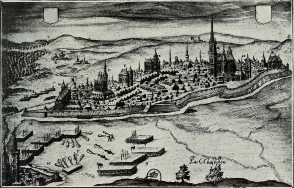 An illustration from Senlis, 1922, leaf 10