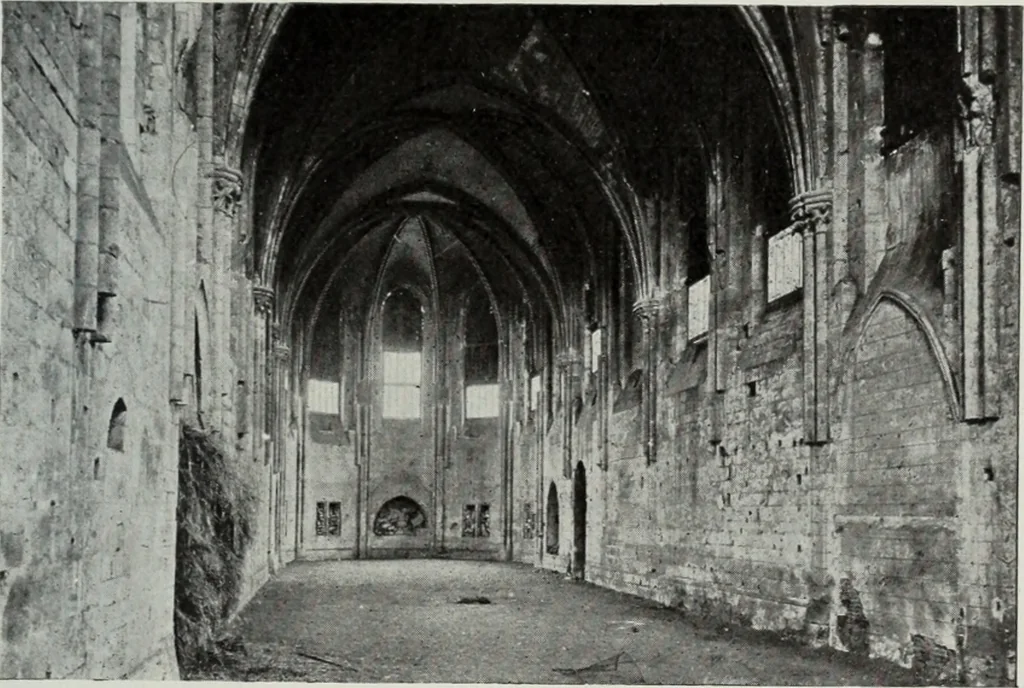 An illustration from Senlis, 1922, leaf 100