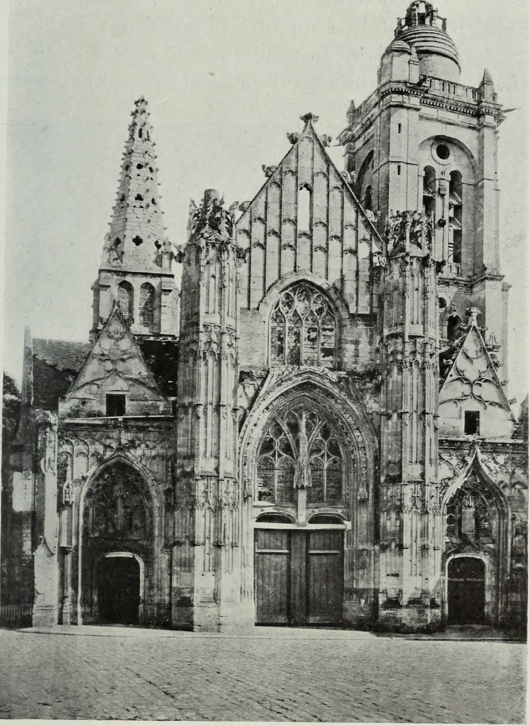 An illustration from Senlis, 1922, leaf 104