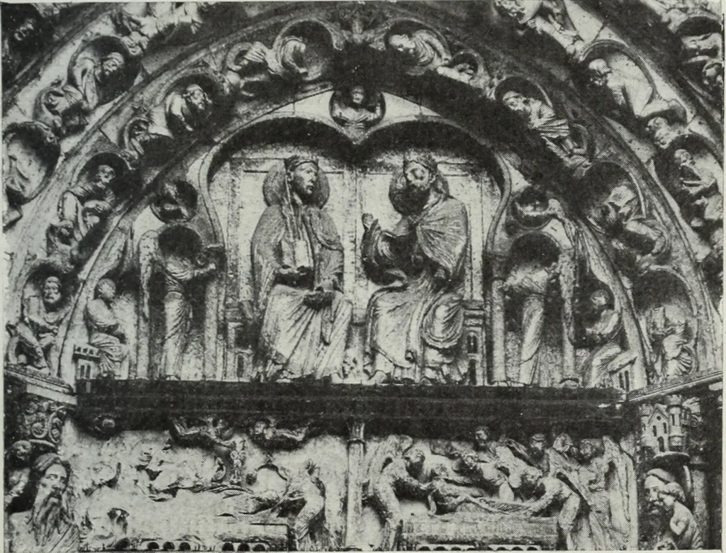 An illustration from Senlis, 1922, leaf 68