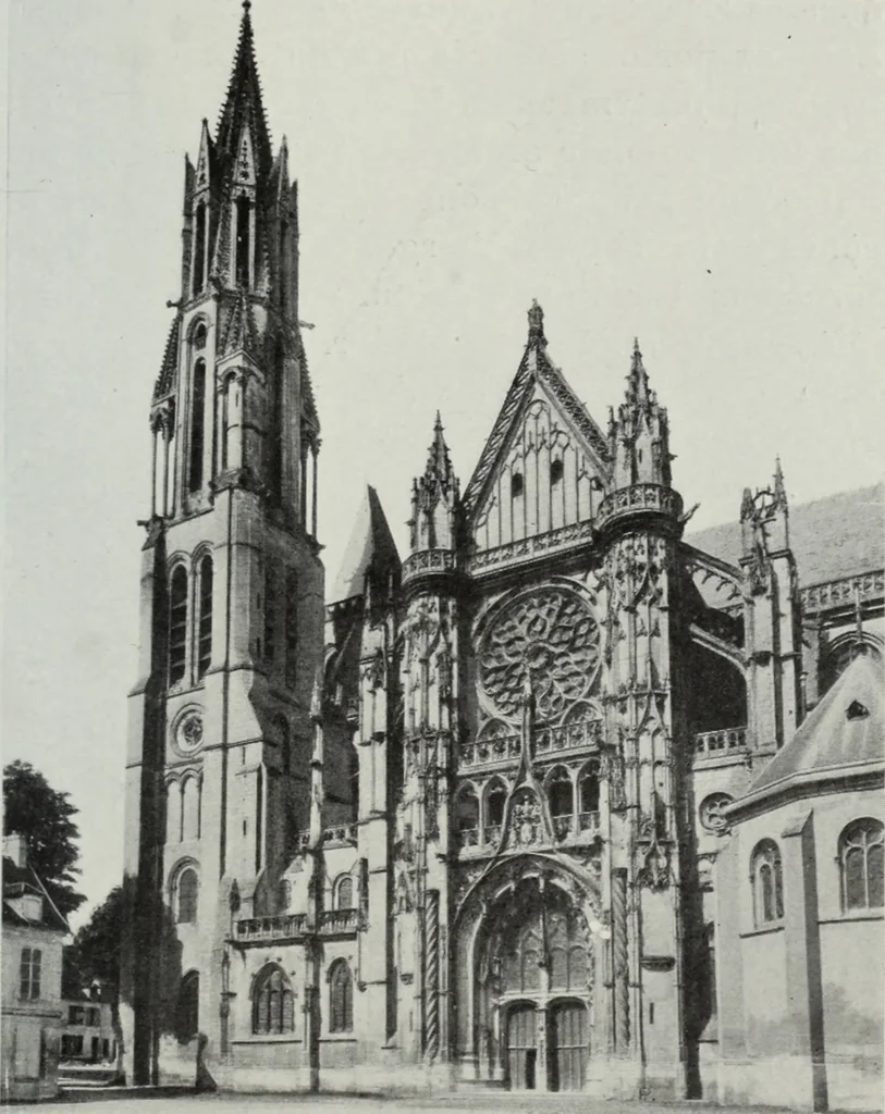 An illustration from Senlis, 1922, leaf 88