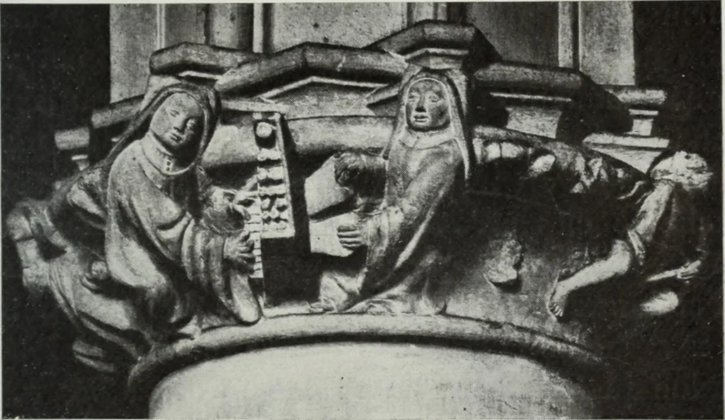 An illustration from Senlis, 1922, leaf 94