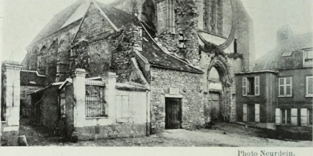 An illustration from Senlis, 1922, leaf 97